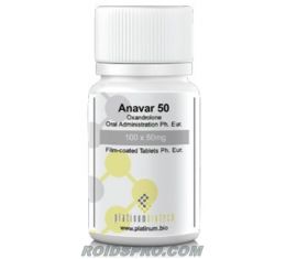 Anavar 50 for sale | Oxandrolone 50 mg x 100 tablets | Platinum Biotech